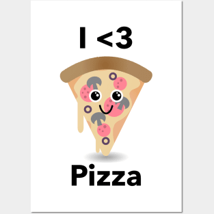 I <3 PIZZA Posters and Art